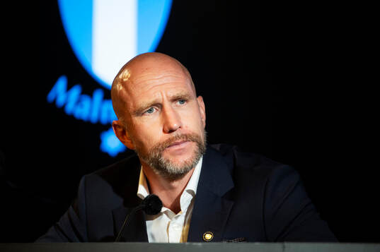 Head coach Henrik Rydström of Malmö FF