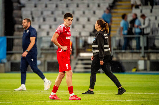 Nikoloz Dadiani of FC Iberia looks dejected