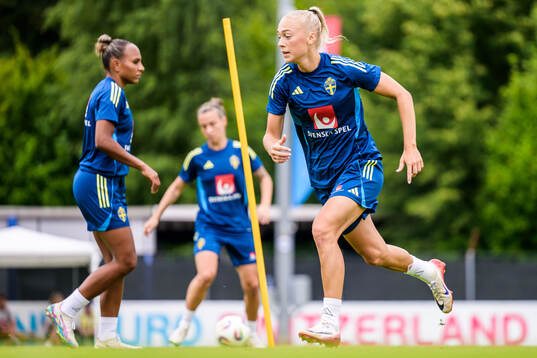 Hanna Bennison of the Swedish women's national football