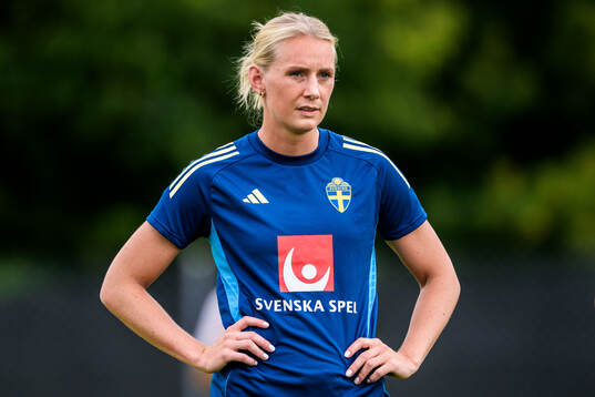 Stina Blackstenius of the Swedish women's national football