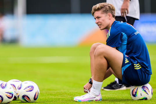 Lina Hurtig of the Swedish women's national football team