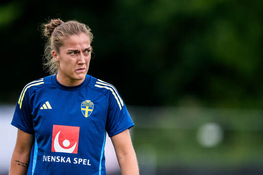 Filippa Angeldahl of the Swedish women's national football