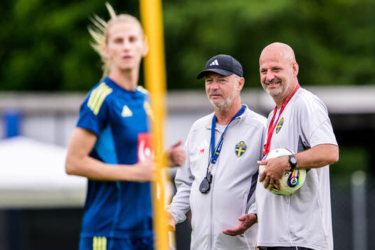 Head coach Peter Gerhardsson and Assistant coach Magnus