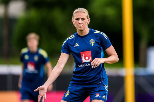 Stina Blackstenius of the Swedish women's national football