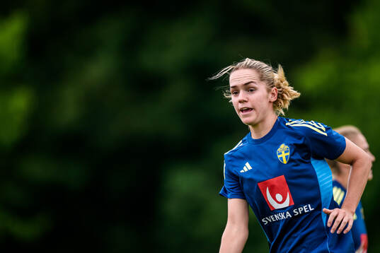 Hanna Lundkvist of the Swedish women's national football