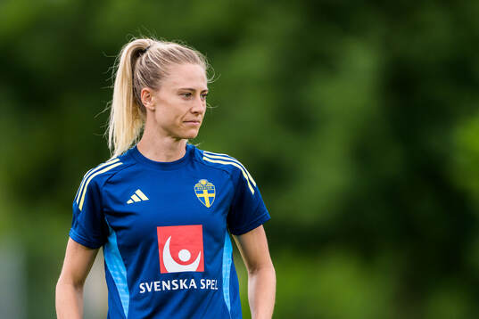 Rebecka Blomqvist of the Swedish women's national football
