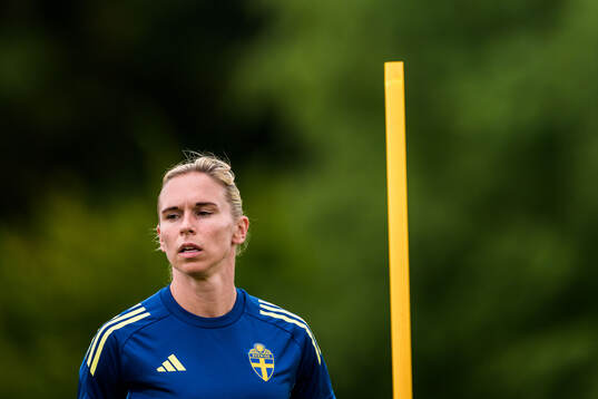 Jonna Andersson of the Swedish women's national football