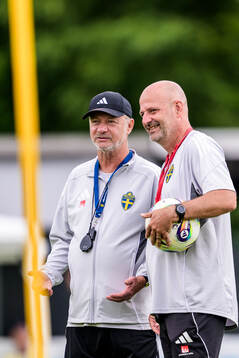 Head coach Peter Gerhardsson and Assistant coach Magnus