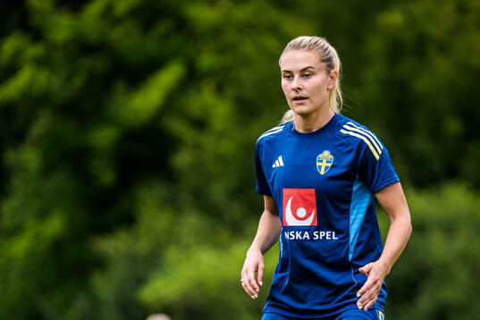 Amanda Nildén of the Swedish women's national football