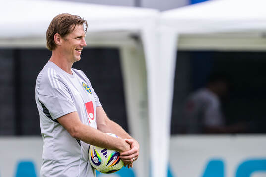 Psychologist Rasmus Liljeblad of the Swedish women's