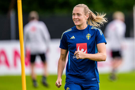 Magdalena Eriksson of the Swedish women's national football