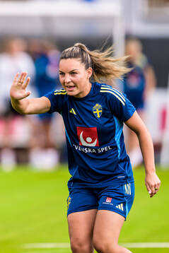 Johanna Rytting Kaneryd of the Swedish women's national