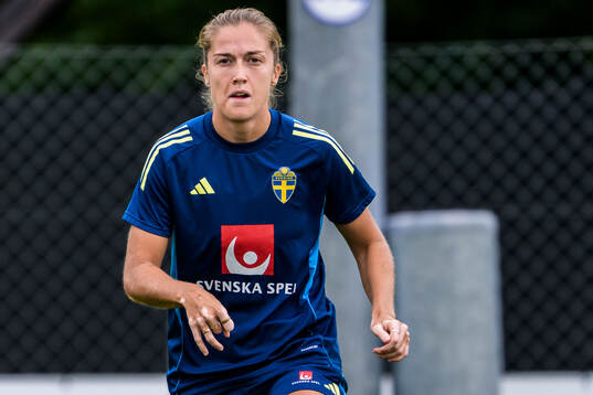 Filippa Angeldahl of the Swedish women's national football