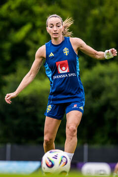 Kosovare Asllani of the Swedish women's national football