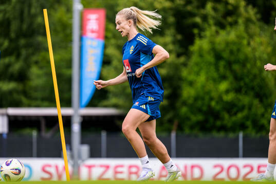 Rebecka Blomqvist of the Swedish women's national football