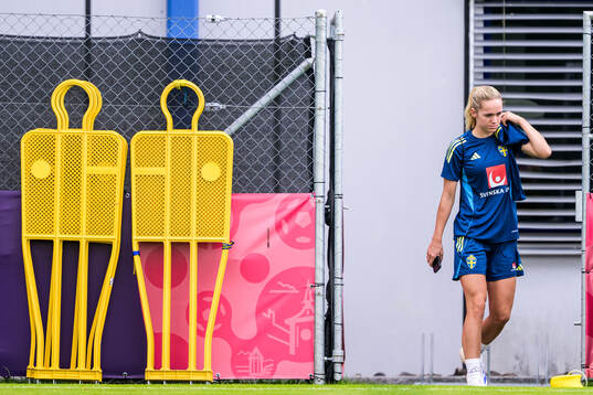 Hanna Lundkvist of the Swedish women's national football