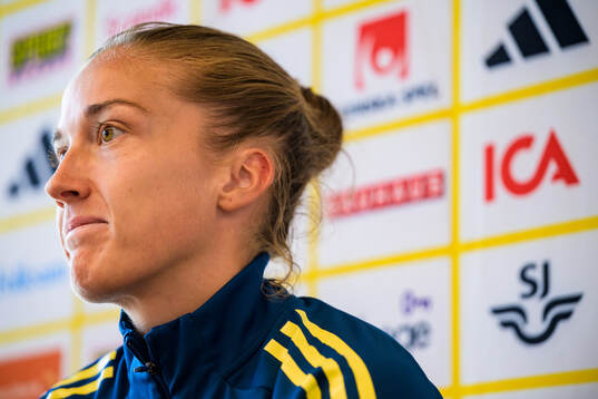Filippa Angeldahl of the women's national football team of