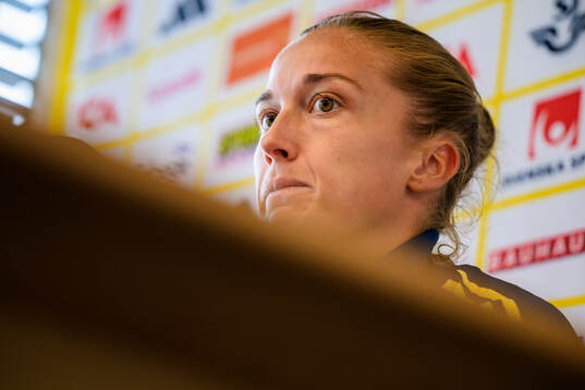 Filippa Angeldahl of the women's national football team of