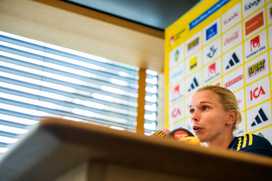 Jonna Andersson of the women's national football team of