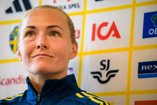 Magdalena Eriksson of the women's national football team of