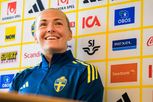 Magdalena Eriksson of the women's national football team of
