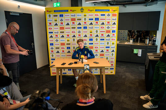 Lina Hurtig of the women's national football team of Sweden