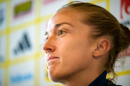 Filippa Angeldahl of the women's national football team of