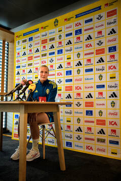 Magdalena Eriksson of the women's national football team of