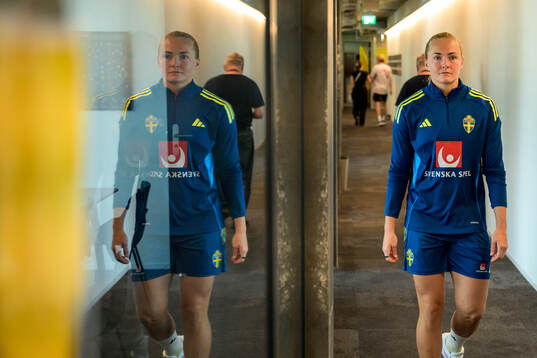 Magdalena Eriksson of the women's national football team of