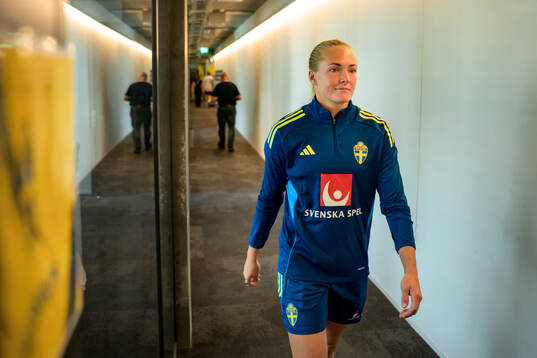 Magdalena Eriksson of the women's national football team of