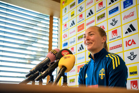 Magdalena Eriksson of the women's national football team of