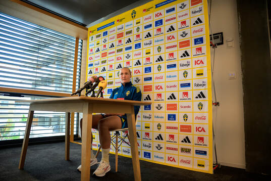 Magdalena Eriksson of the women's national football team of