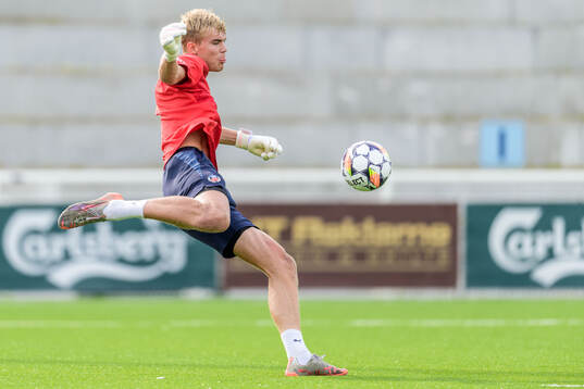 Helsingborgs målvakt Emil Rådahl