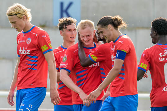 Helsingborgs Oscar Aga jublar