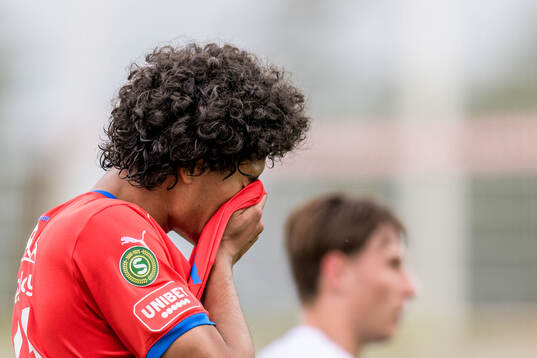 Helsingborgs Milan Silva Rasmussen deppar
