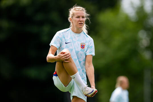 Ada Hegerberg of the Norwegian women's national football