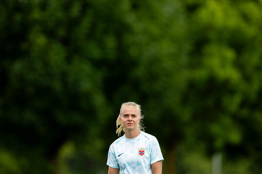 Emilie Woldvik of the Norwegian women's national football