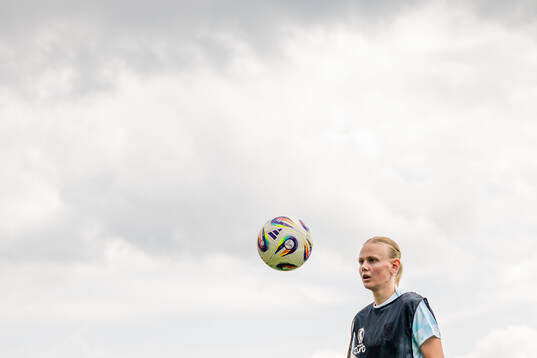 Karina Sævik of the Norwegian women's national football