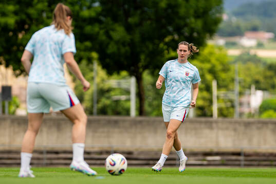 Elisabeth Terland of the Norwegian women's national