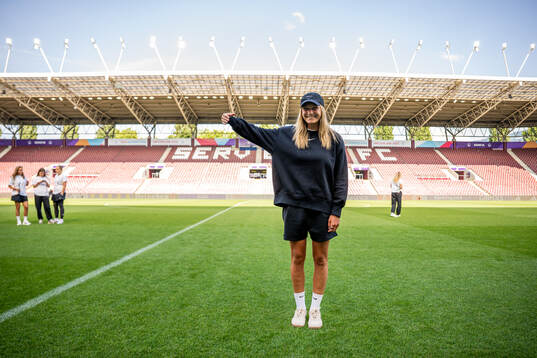 Frida Maanum of the Norwegian women's national football