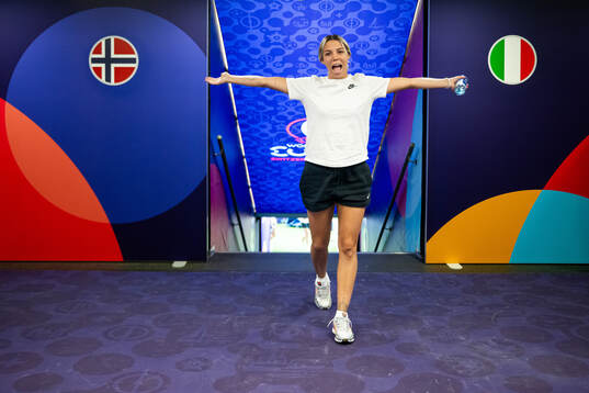 Celin Bizet Dønnum of the Norwegian women's national