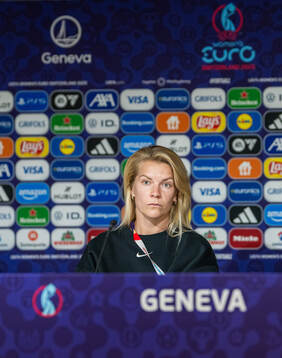 Ada Hegerberg of the Norwegian women's national football