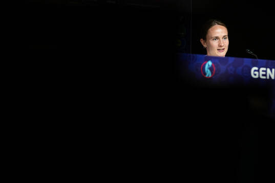 Caroline Graham Hansen of the Norwegian women's national