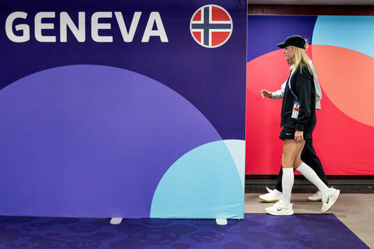 Ada Hegerberg of the Norwegian women's national football