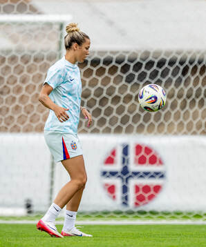 Celin Bizet Dønnum of the Norwegian women's national