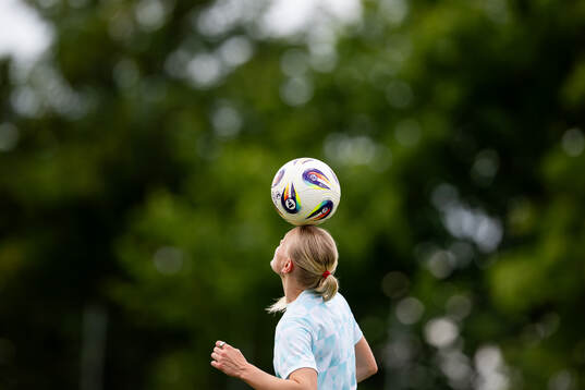 Karina Sævik of the Norwegian women's national football