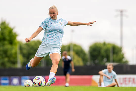 Frida Maanum of the Norwegian women's national football