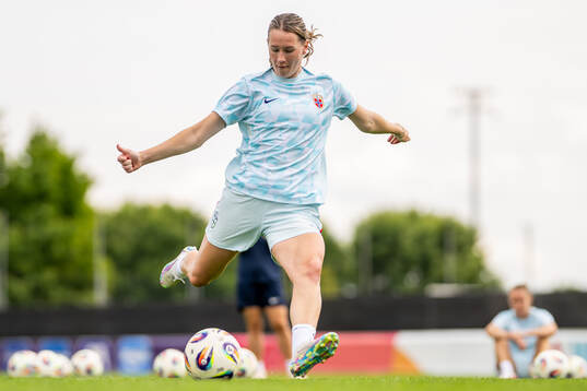 Elisabeth Terland of the Norwegian women's national