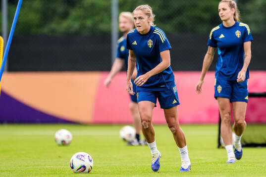 Filippa Angeldahl of the Swedish women's national football