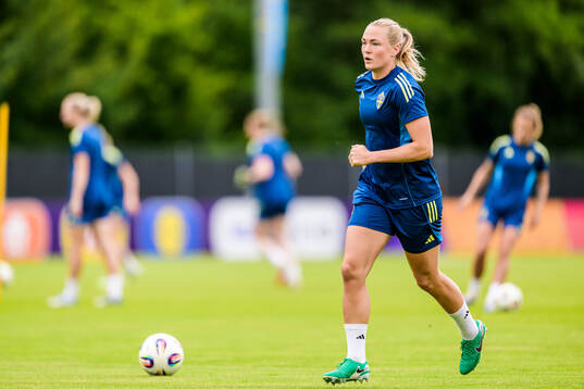 Magdalena Eriksson of the Swedish women's national football